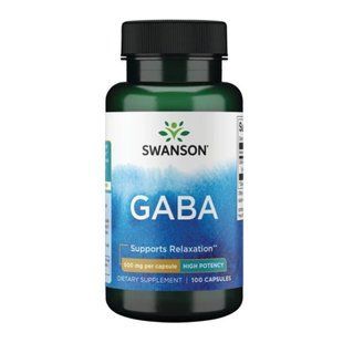 GABA 500 mg - 100 caps 8036 фото