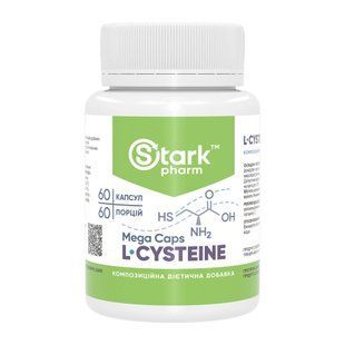 L-Cysteine Mega caps 500 mg - 60 caps 32033 фото