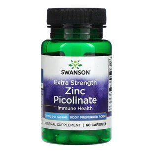 Extra Strength Zinc Picolinate Body Preferred Form 50mg - 60 caps 29250 фото