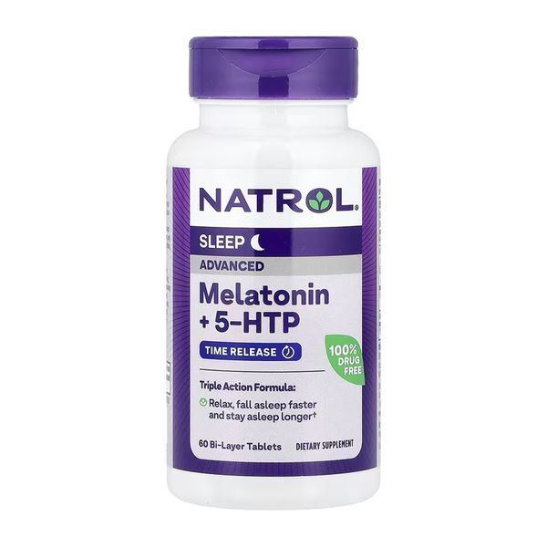 Advanced Sleep Melatonin - 60 tabs 31454 фото