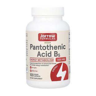 Pantothenic Acid 500mg - 100 vcaps 30510 фото