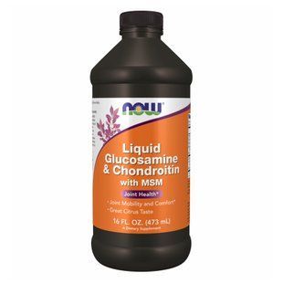 Liquid Glucosamine Chondroitin with MSM - 473ml 25610 фото
