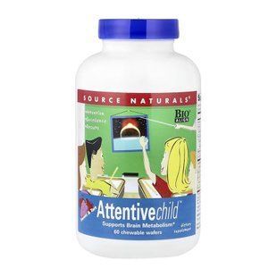 Attentive Child&trade; Fruit - 60 wafer 31359 фото