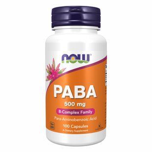 PABA 500mg - 100 caps 24124 фото