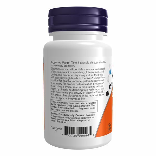 Glutathione 250mg - 60 vcaps 24628 фото