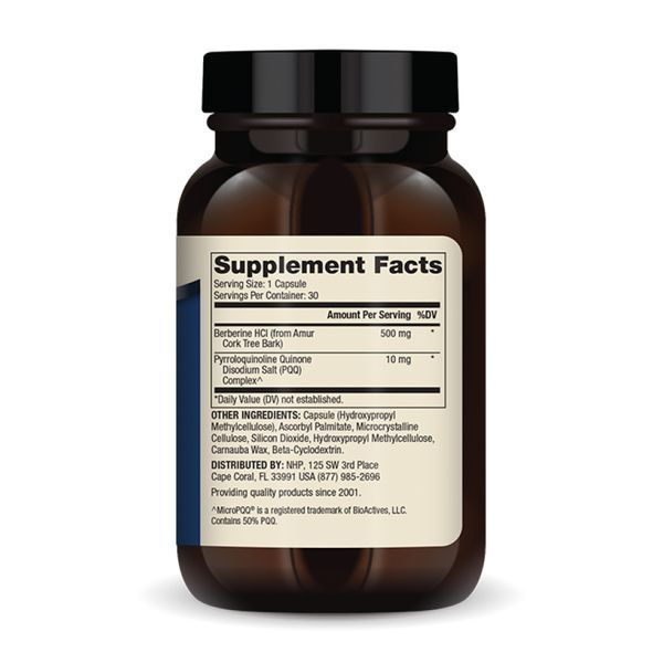 Berberine and MicroPQQ Advanced - 30 caps 29081 фото