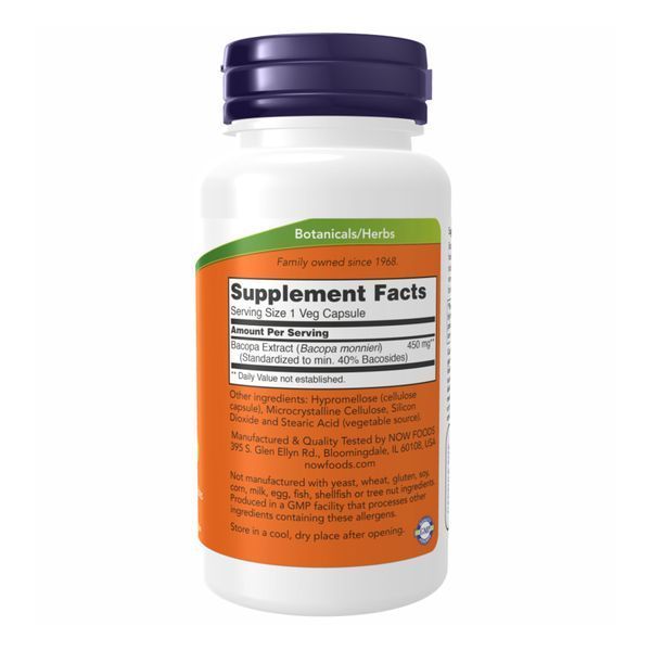 Bacopa Extract 450 mg - 90 vcaps 23502 фото