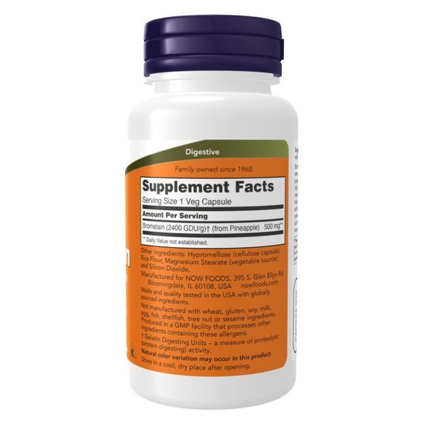 Bromelain 500mg - 120 vcaps 24693 фото