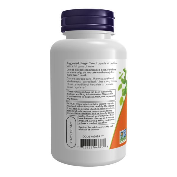 Cascara Sagrada 450 mg - 250 vcaps 27135 фото