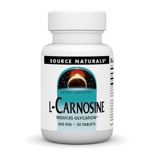 L-Carnosine 500 mg - 30 tabs 31378 фото