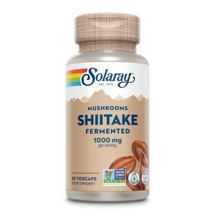 Fermented Shiitake Mushroom 1000mg - 60 vcaps 26605 фото