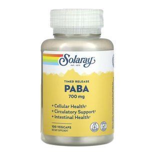 PABA 700mg - 100 vcaps 32007 фото