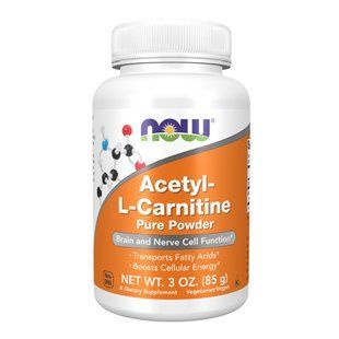 Acetyl L-Carnitine Pure Powder - 85g 29664 фото