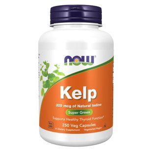 Kelp 325mcg Of Natural Lodine - 250 vcaps 25319 фото