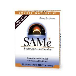 SAMe 200mg Enteric Coated - 20 tabs 30975 фото