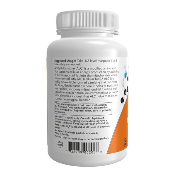 Acetyl L-Carnitine Pure Powder - 85g 29664 фото