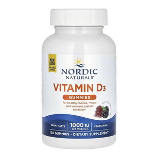 Vitamin D3 Gummies - 120 gummies 32815 фото