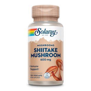 Shiitake Mushroom 600mg - 100 vcaps 26588 фото