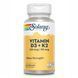 Vitamin D-3 & K-2 - 60 vcaps 23551 фото 1