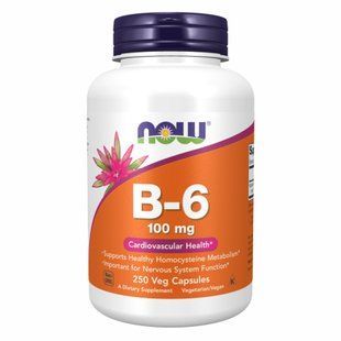 B-6 100mg - 250 vcaps 25682 фото