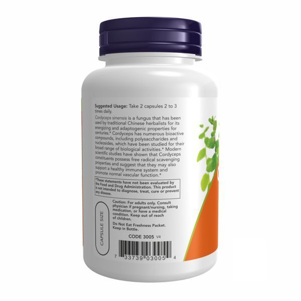 Cordyceps 750 mg - 90 vcaps 18431 фото