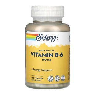 Vitamin B-6 100mg - 120 vcaps 31964 фото