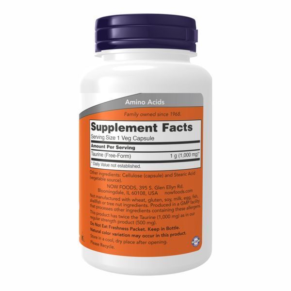 Taurine 1000mg - 250 vcaps 25678 фото