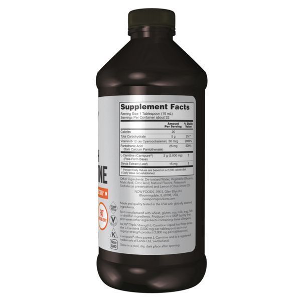 Carnitine Liquid 3000mg - 473ml 24622 фото