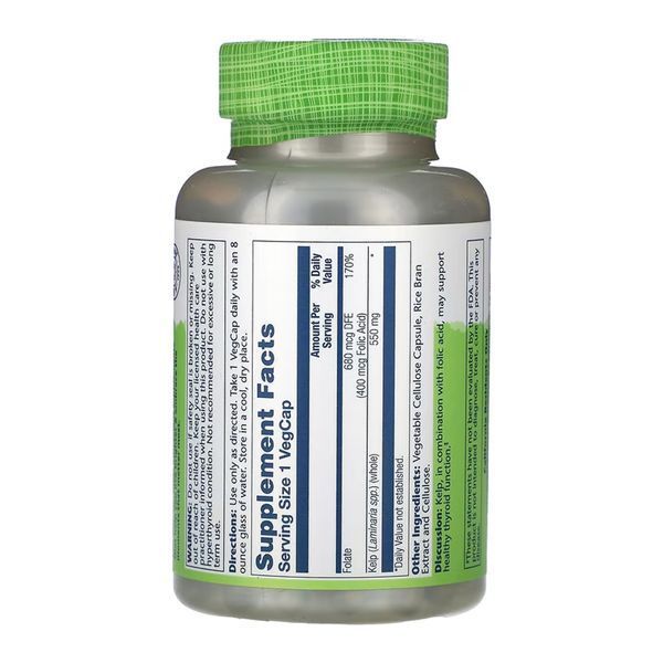 Kelp 550mg - 180 vcaps 31965 фото