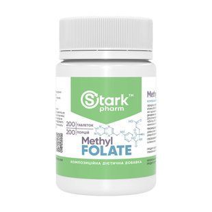Methyl Folate 1667 DFE 1000 mcg - 200 tabs 31892 фото