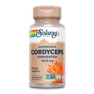 Org Grown Fermented Cordyceps 1000mg - 60 vcaps 26608 фото
