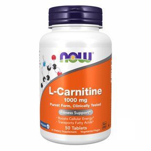 L-Carnitine 1000 mg - 50 tabs 22065 фото