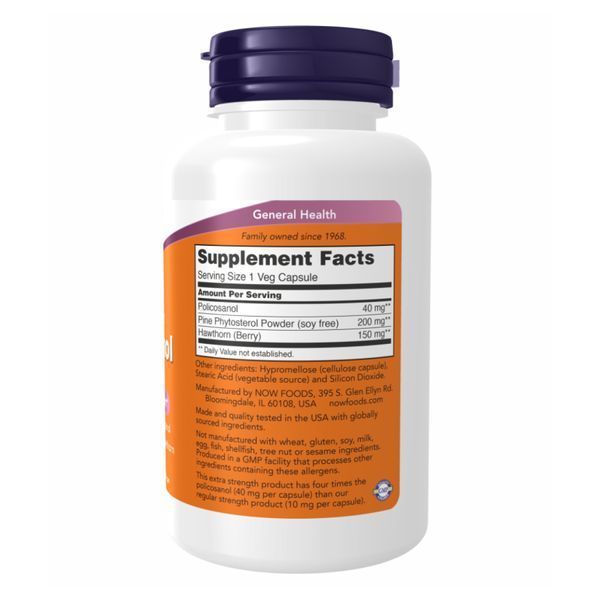 Policosanol 40mg Plus - 90 vcaps 24381 фото