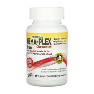 Hema-Plex - 60 chewable tabs 29607 фото