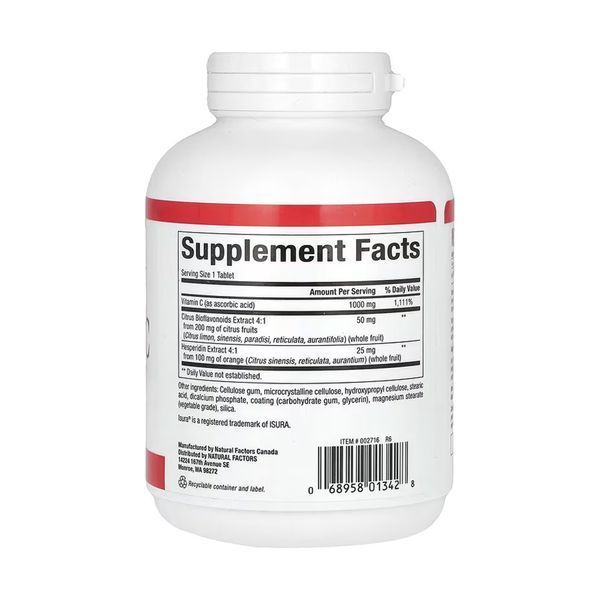 Vitamin C 1000mg - 180 tabs 31730 фото