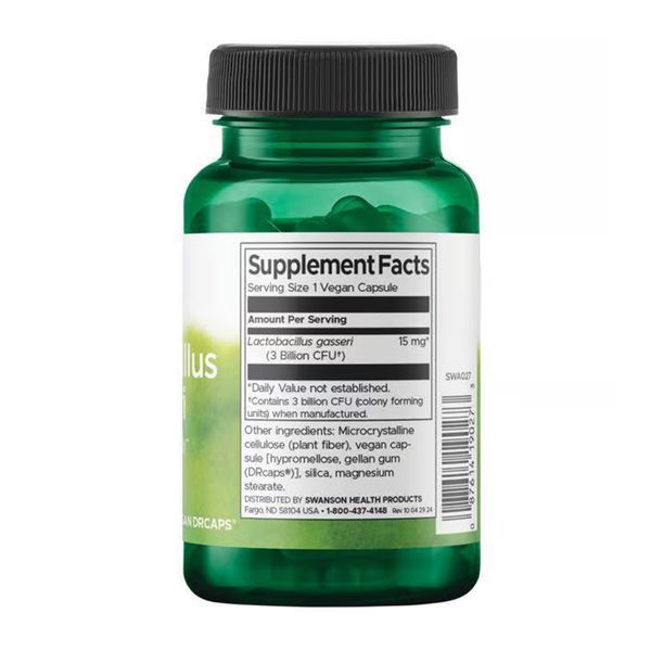 Lactobacillus Gasseri 3 Billion Cfu - 60 vcaps 30961 фото