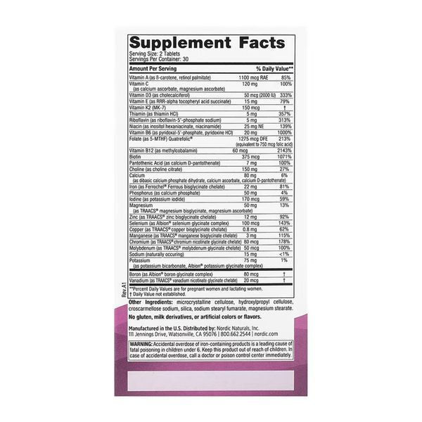 Prenatal Multivitamin - 60 tabs 31150 фото