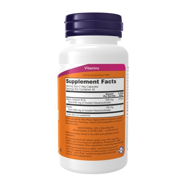 Flush-Free Niacin 250mg - 180 vcaps 29674 фото