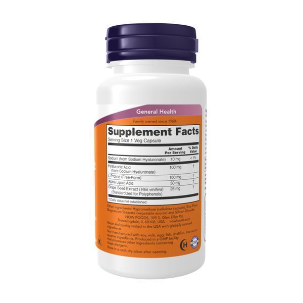 Hyaluronic Acid Double Strength 100 mg - 120 vcaps 27141 фото