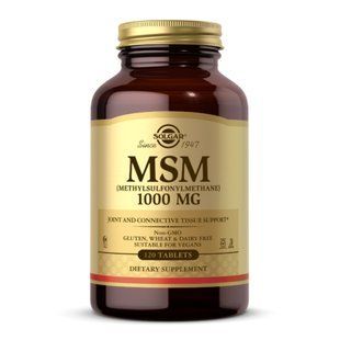 MSM 1000mg - 120 tabs 29342 фото