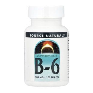 Vitamin B-6 100 mg - 100 tabs 31351 фото