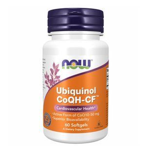 CoQH-CF Ubiquinol - 60 sgels 25648 фото