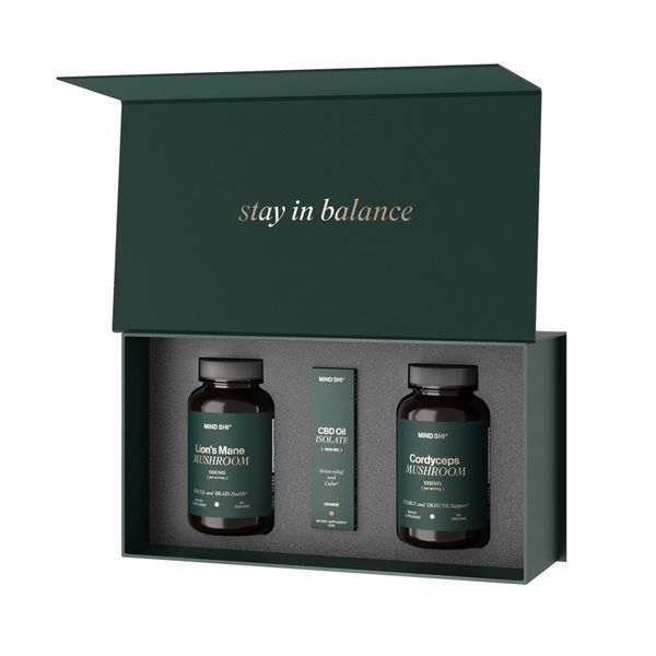 MIND SHI Mushroom+CBD Oil Premium Box 31795 фото