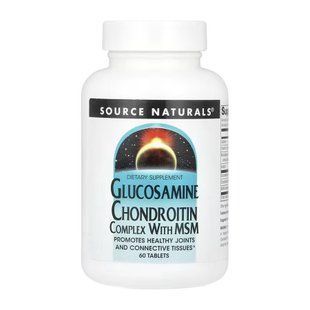 Glucosamine Chondroitin Complex with MSM - 60 tabs 31360 фото