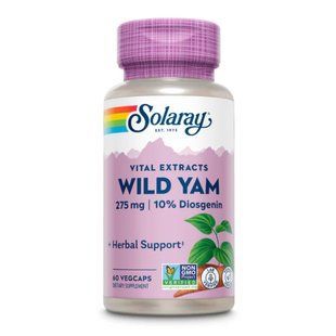 Wild Yam Root Extract 275mg - 60 vcaps 29622 фото