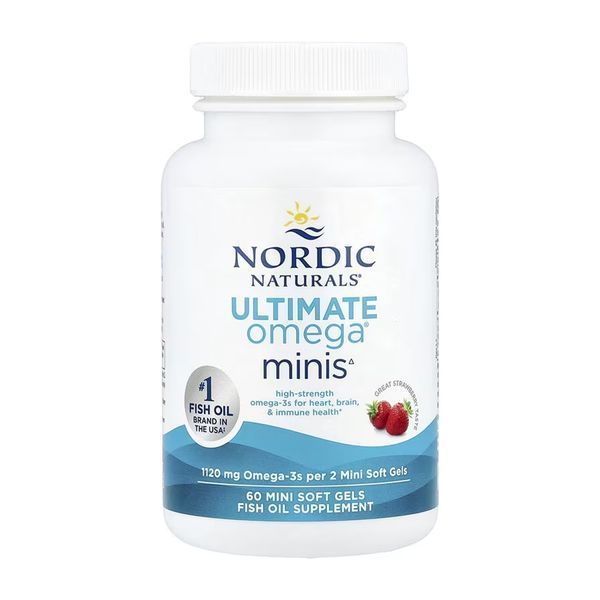 Ultimate Omega 2X Minis - 60 mini softgels 31693 фото