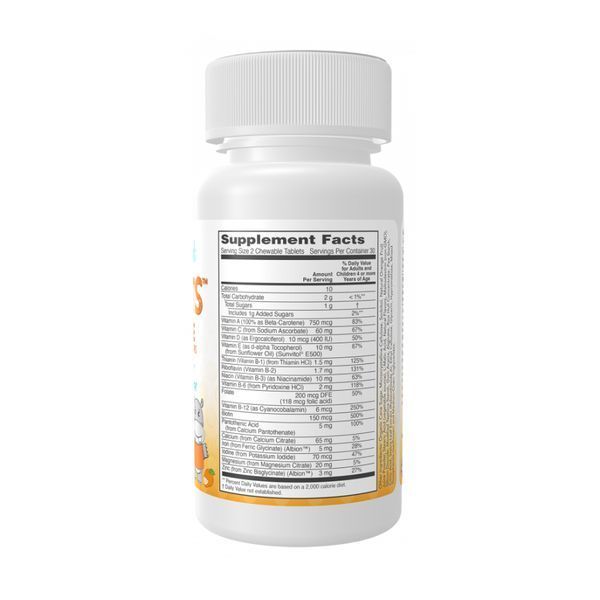 Kid Vits&trade; Juicy Orange Chewable - 60 tabs 30061 фото