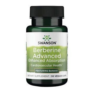 Berberine Advanced Enhanced Absorption - 30 vcaps 30968 фото