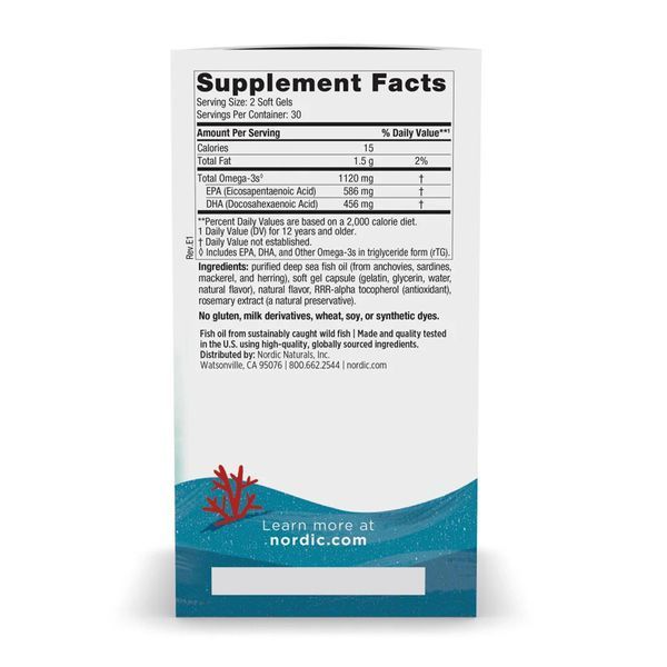Ultimate Omega 2X Teen - 60 mini softgels 31132 фото