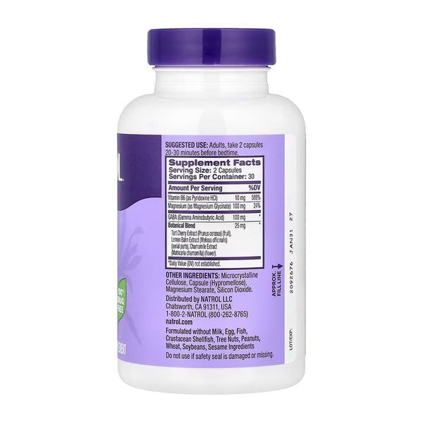 Sleep & Restore Melatonin Free - 60 caps 31459 фото